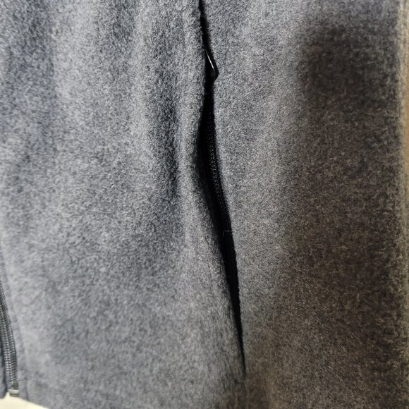 Columbia New with Tags Gray Mount Cannon Fleece Vest Zip Up Pockets Size Medium - Picture 2 of 4